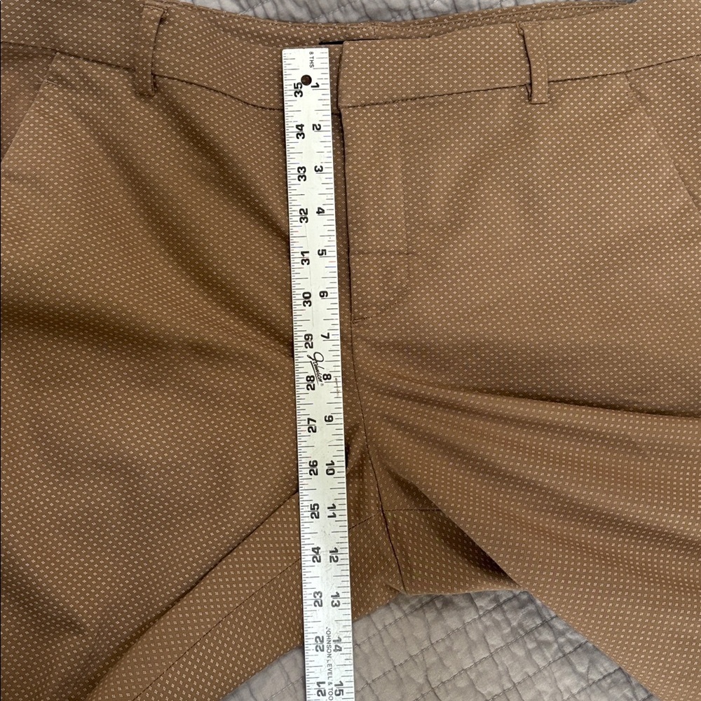 Liverpool Skinny Leg Ankle Length Trousers Ditzy Floral Khaki Size 14/32 - Picture 8 of 9